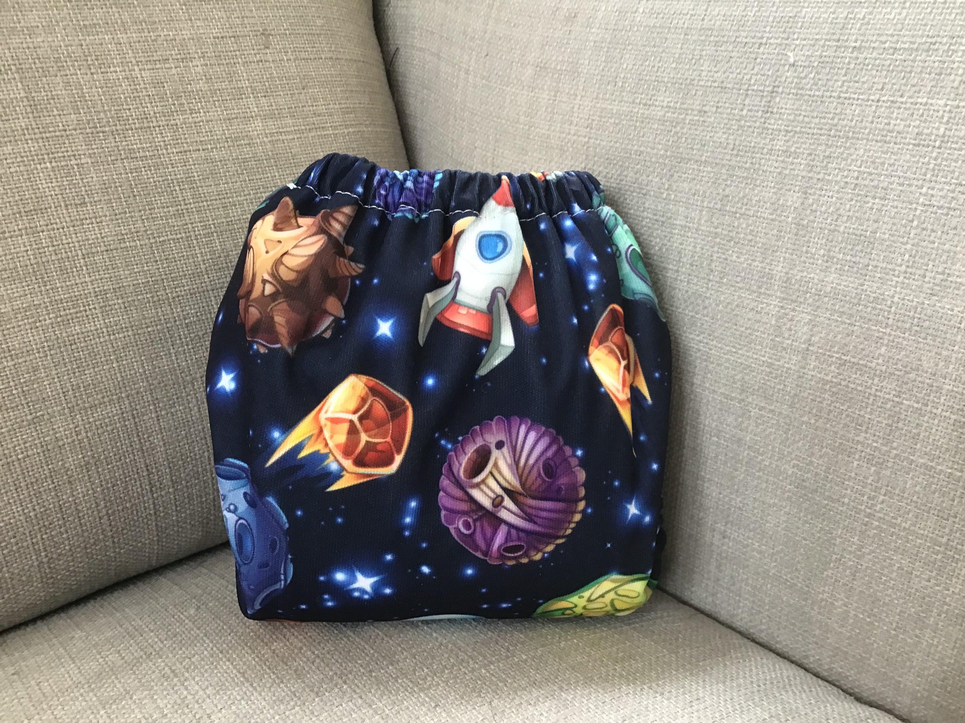 ROSINETTE | Couche lavable à poche | taille NOUVEAU-NÉ | Fusée