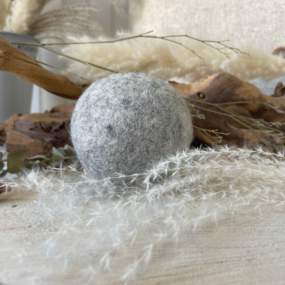 LA STRIGA | Balles de séchage pure laine | grises - La Striga