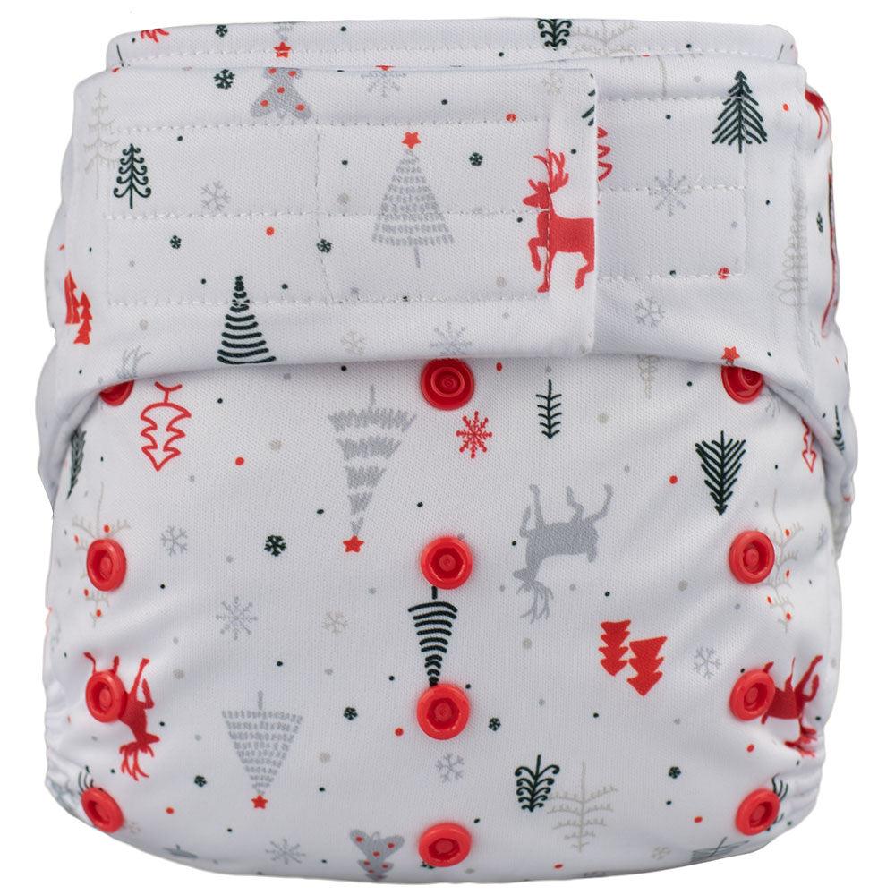 ELF | Couche lavable à poche | taille unique | White Christmas