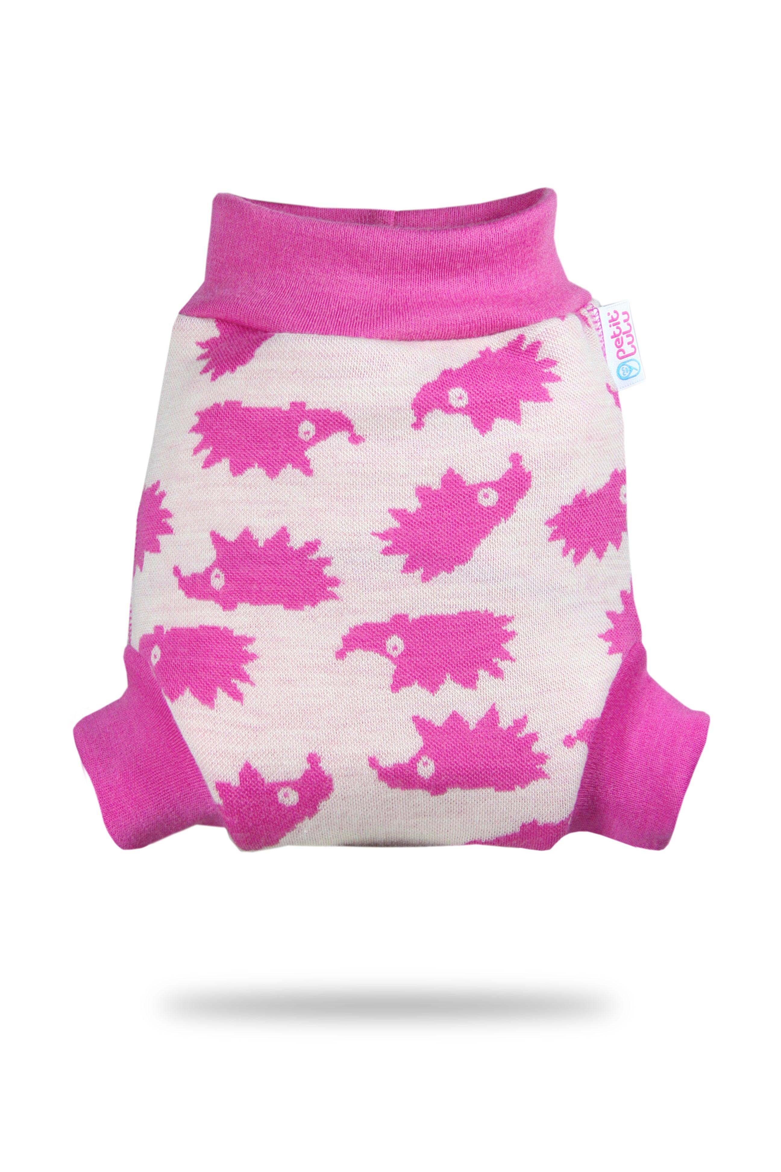 Petit Lulu | Couvre-couche en laine | Pink Huggies (NON COMPRIS DANS PROMO ENSEMBLE DE DÉPART)
