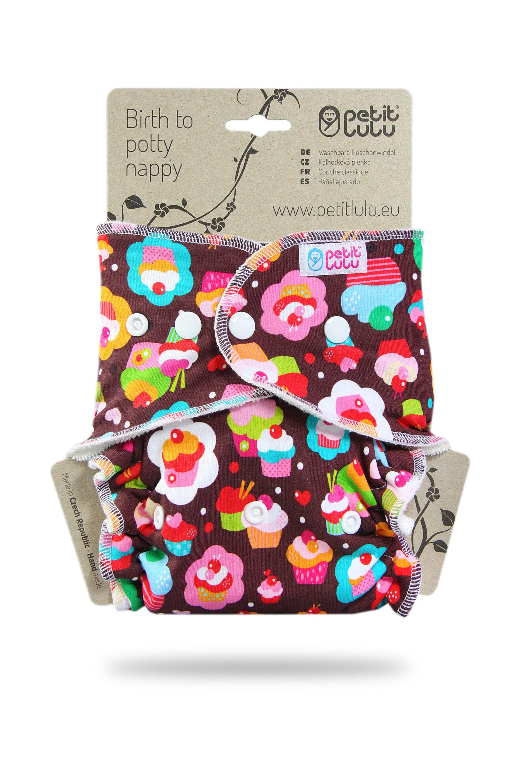 Petit Lulu | Couche moulée | taille unique | Cupcakes