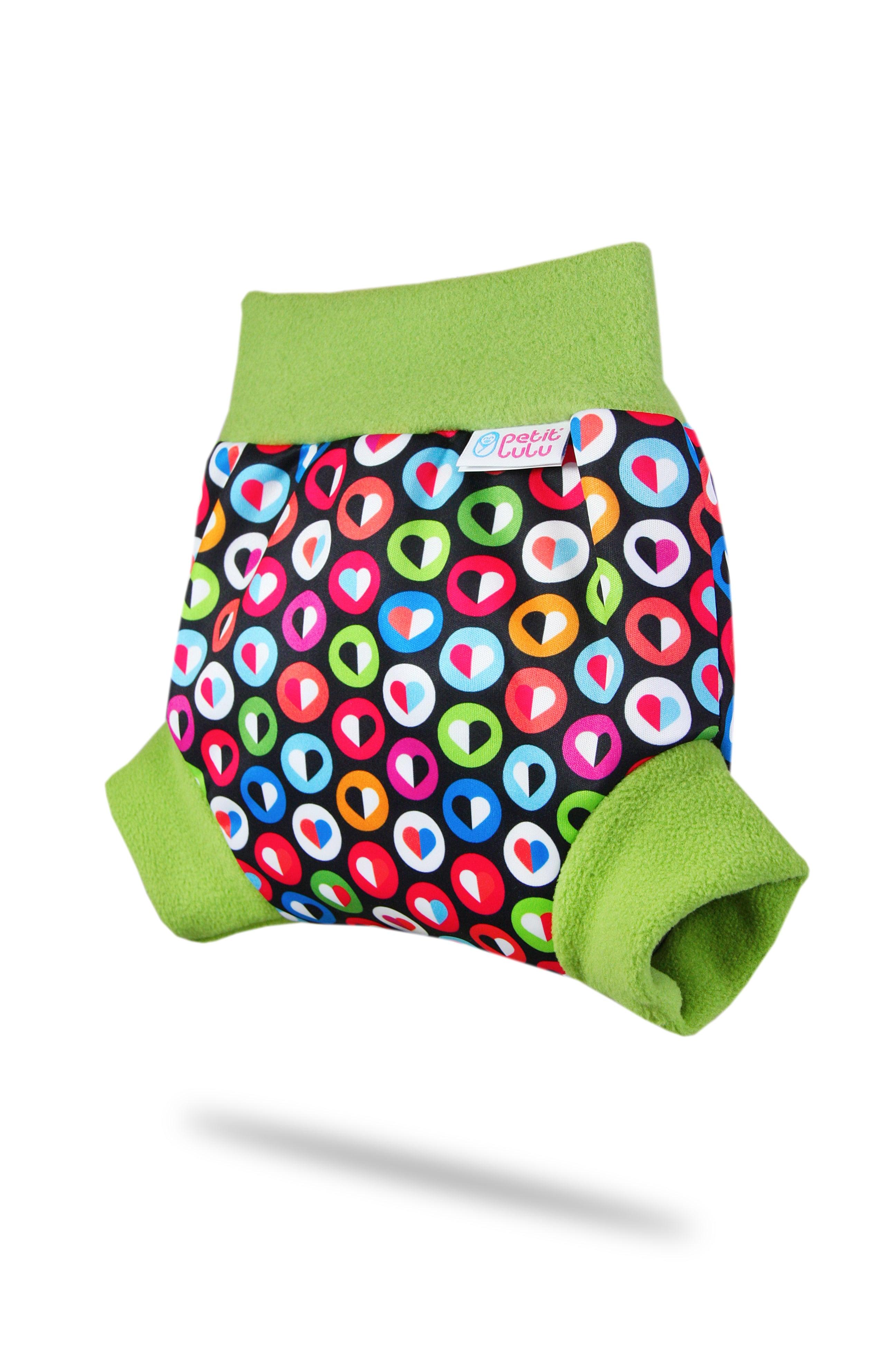 Petit Lulu | Couvre-couche Pull-Up | Colorful Hearts