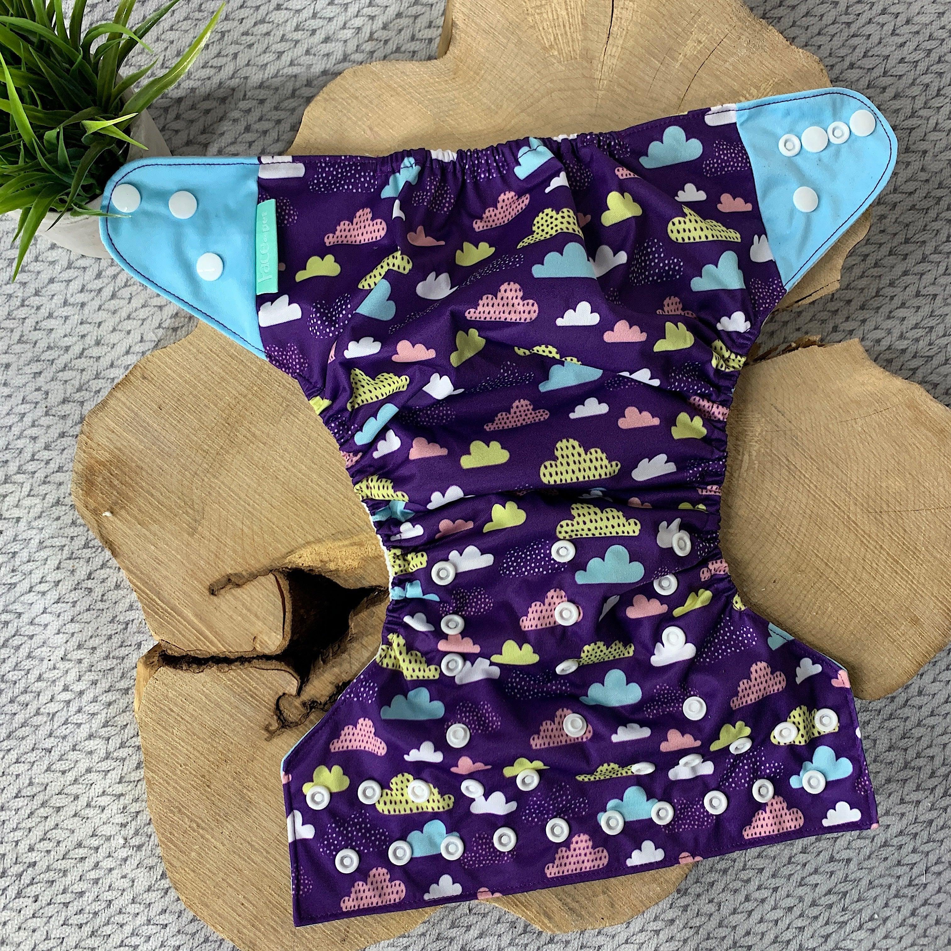 FACE DE PET | Couche lavable à poche | taille unique | Nuage