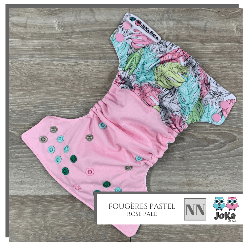 JOKA | Couche NOUVEAU-NÉ | {2.0}Fougères pastel