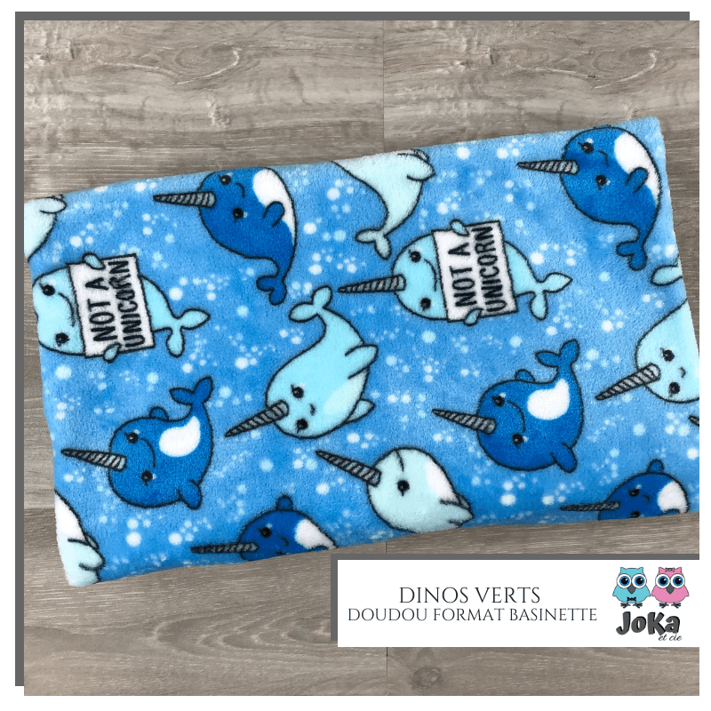 JOKA | Doudou | Narvals bleus