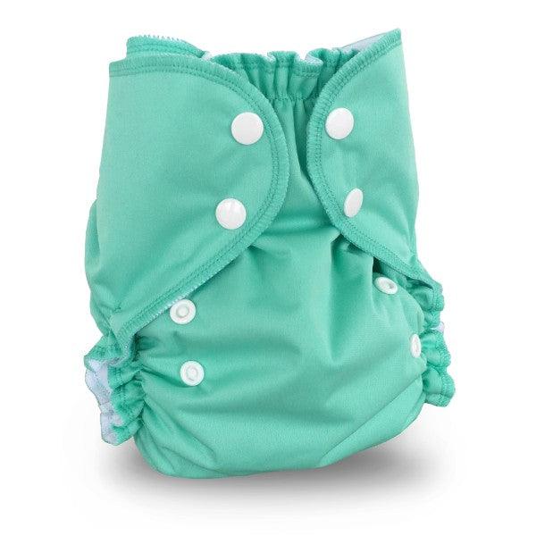 AMP | Couche lavable à poche | taille unique | Tahiti green