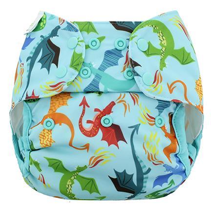 Blueberry Capri | Couvre-couche | Dragons