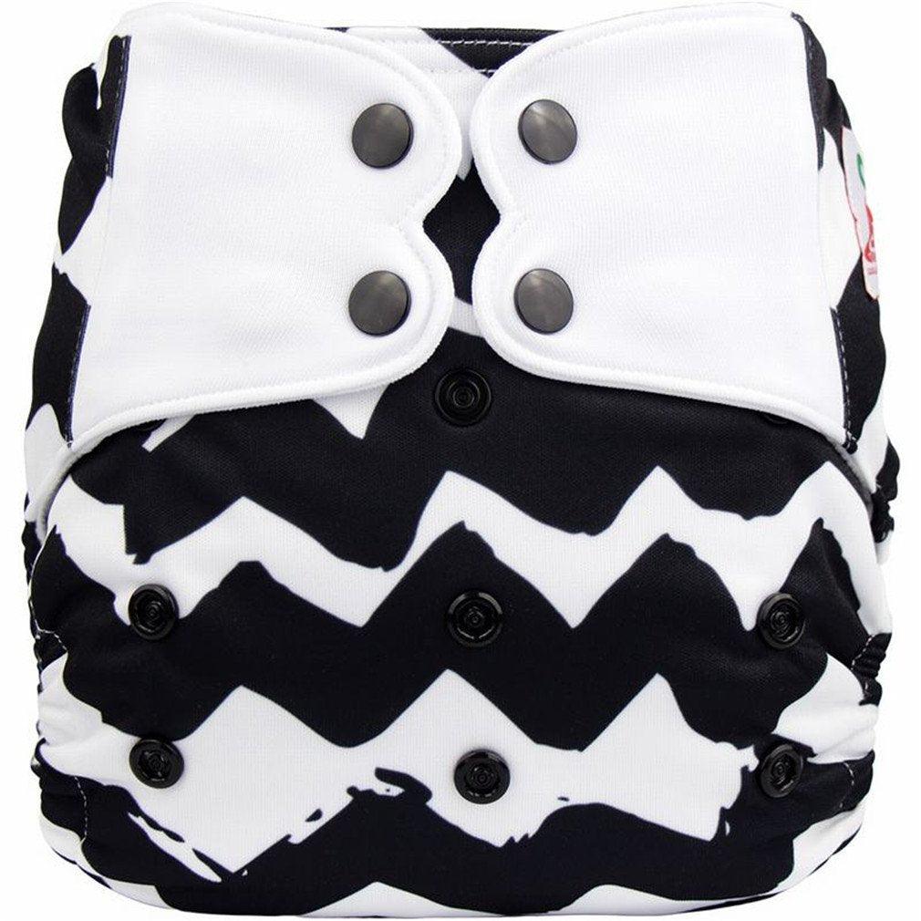 ELF | Couche lavable à poche | taille unique | Chevrons