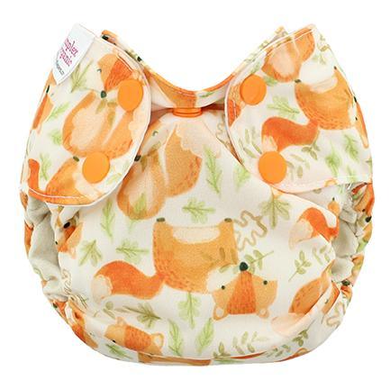 Blueberry Simplex | Couche lavable Tout en Un | taille NOUVEAU-NÉ | Red Fox