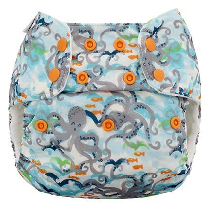 Blueberry Simplex | Couche lavable Tout en Un | taille unique | Octopus