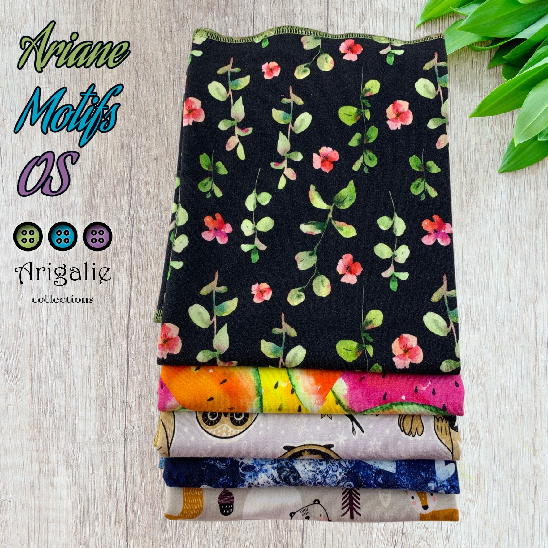 ARIGALIE | Couche plate | ARIANE MOTIF FT | Taille unique