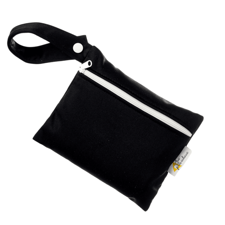 Aux P'tits Cadeaux | Mini sac imperméable double PUL | Black Night