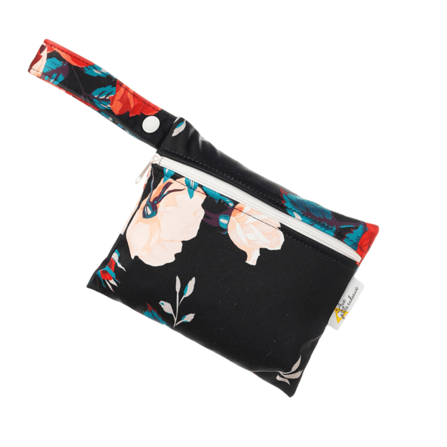 Aux P'tits Cadeaux | Mini sac imperméable double PUL | Bums N' Roses