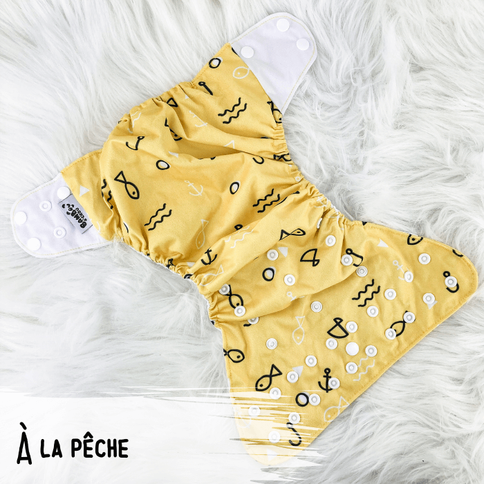 Bambou d'chou | Couche de piscine hybride | À la pêche