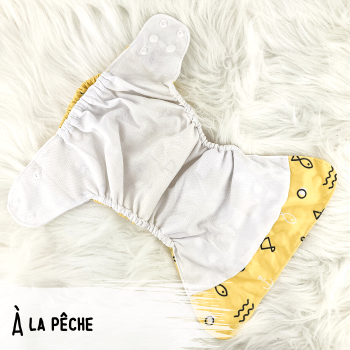 Bambou d'chou | Couche de piscine hybride | À la pêche