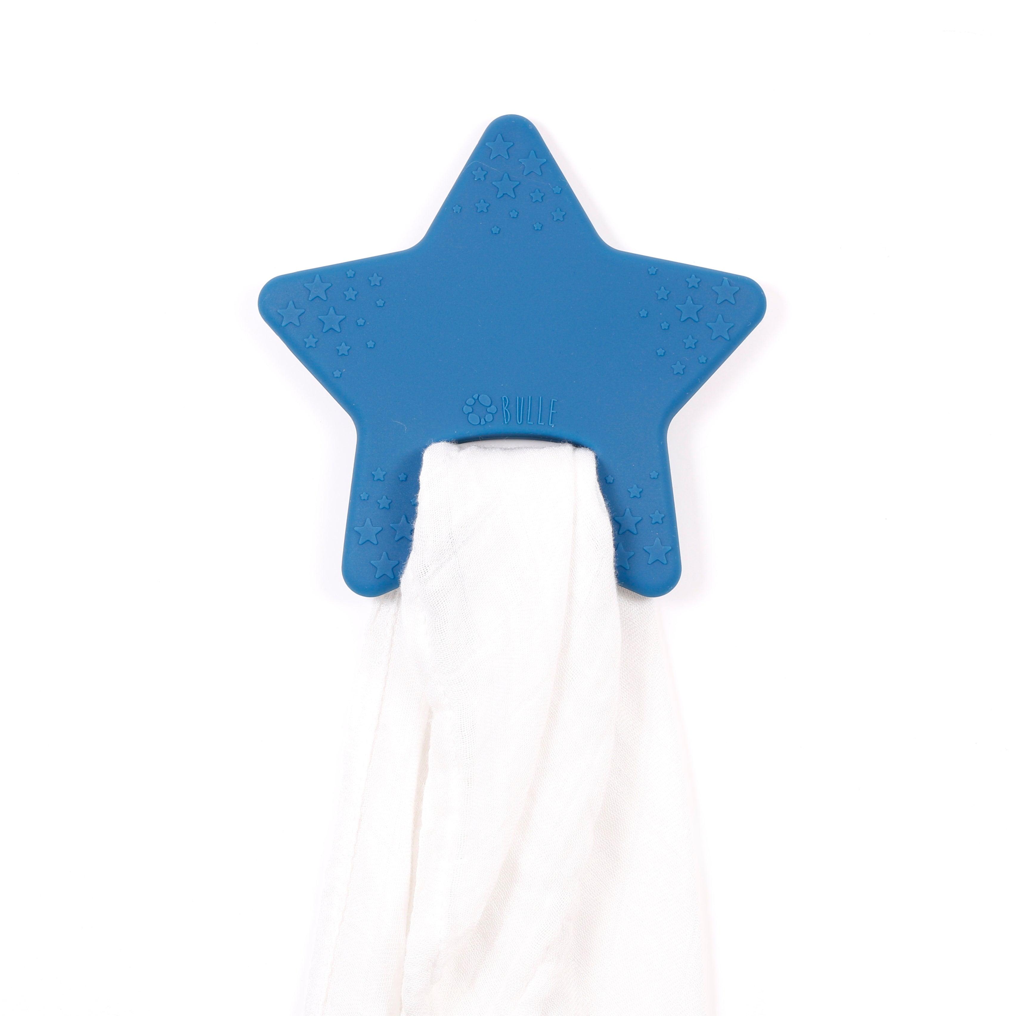 BULLE | Jouet doudou | Étoile | Bleu saphir