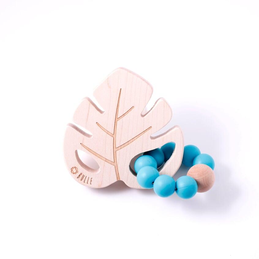 BULLE | Hochet de dentition | Feuille