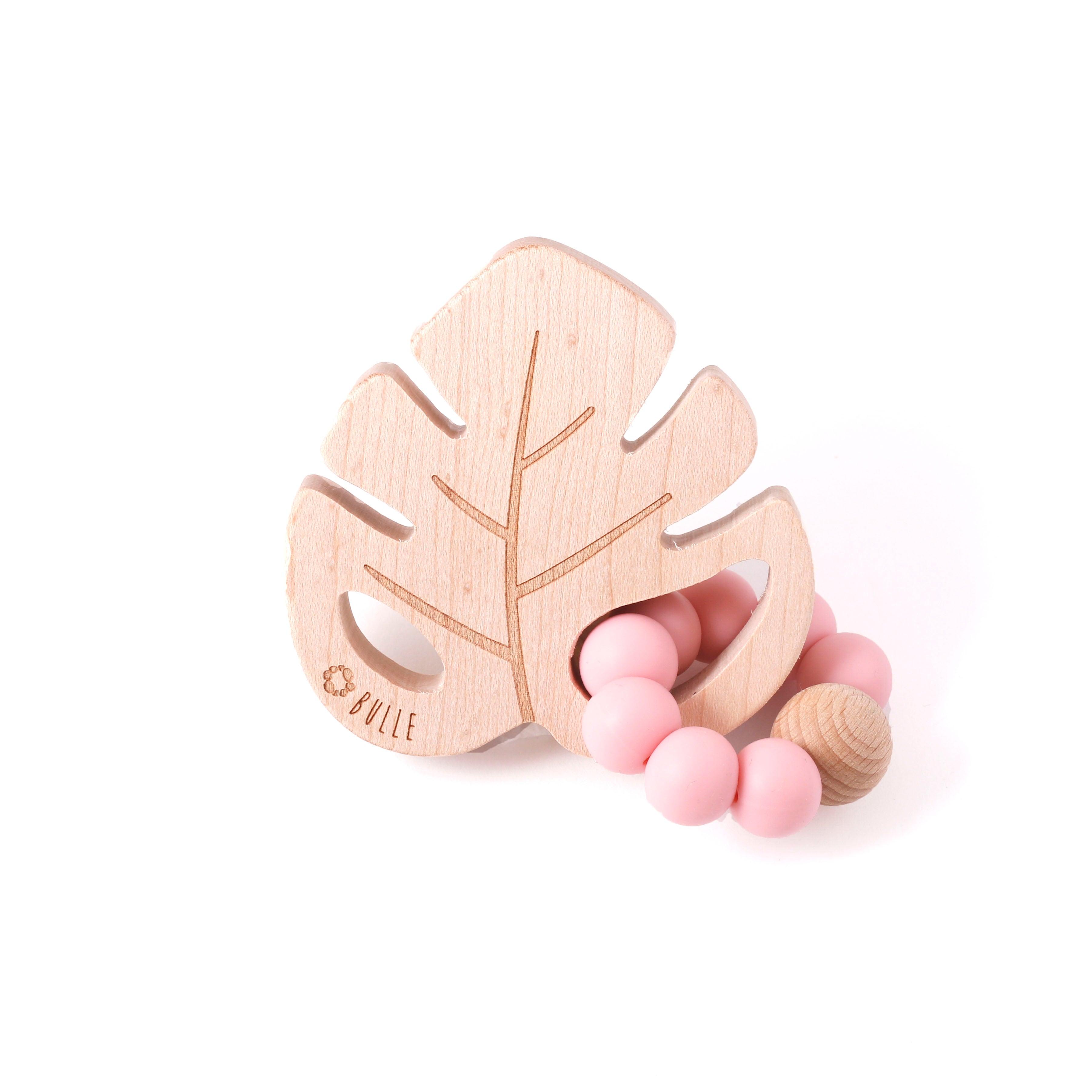 BULLE | Hochet de dentition | Feuille