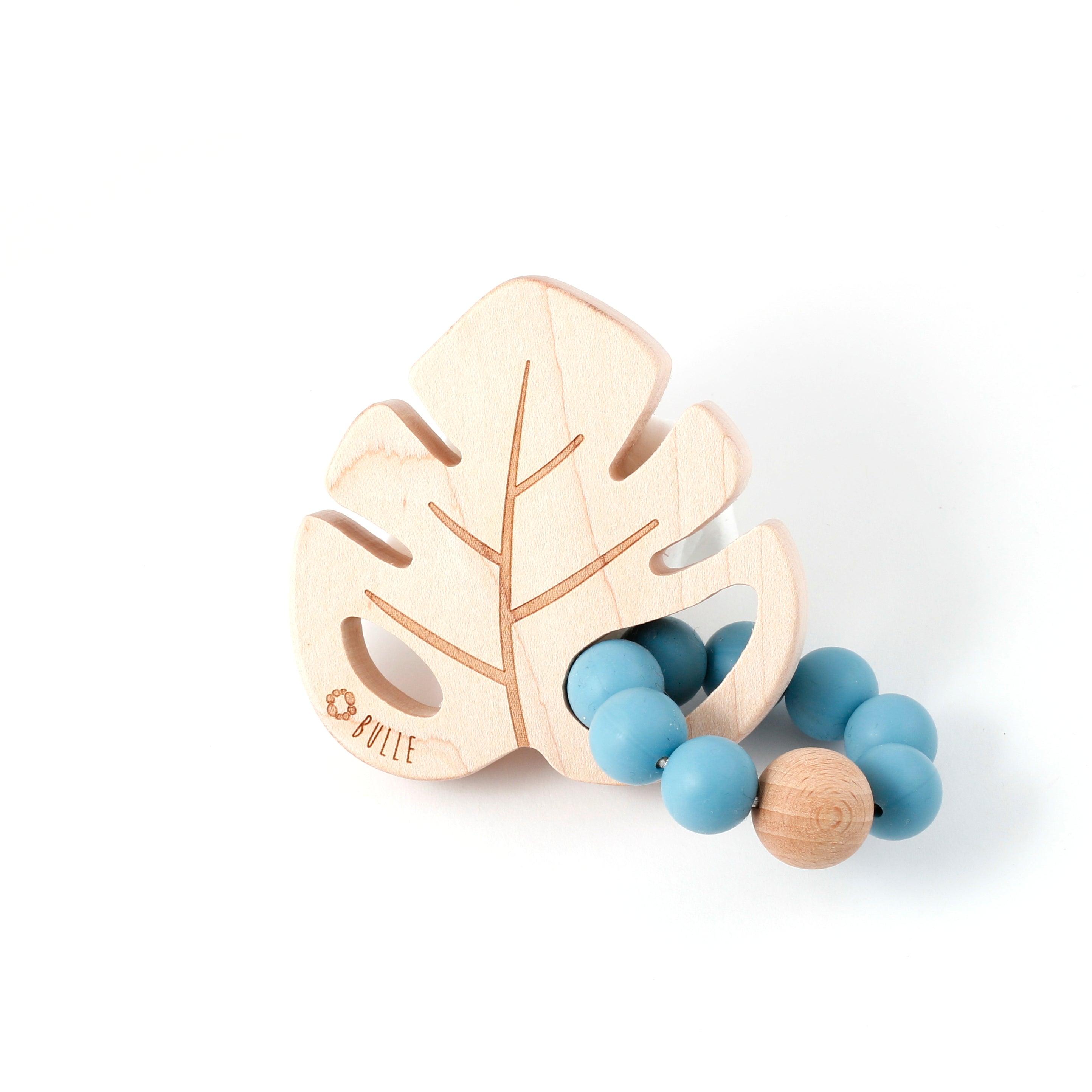 BULLE | Hochet de dentition | Feuille