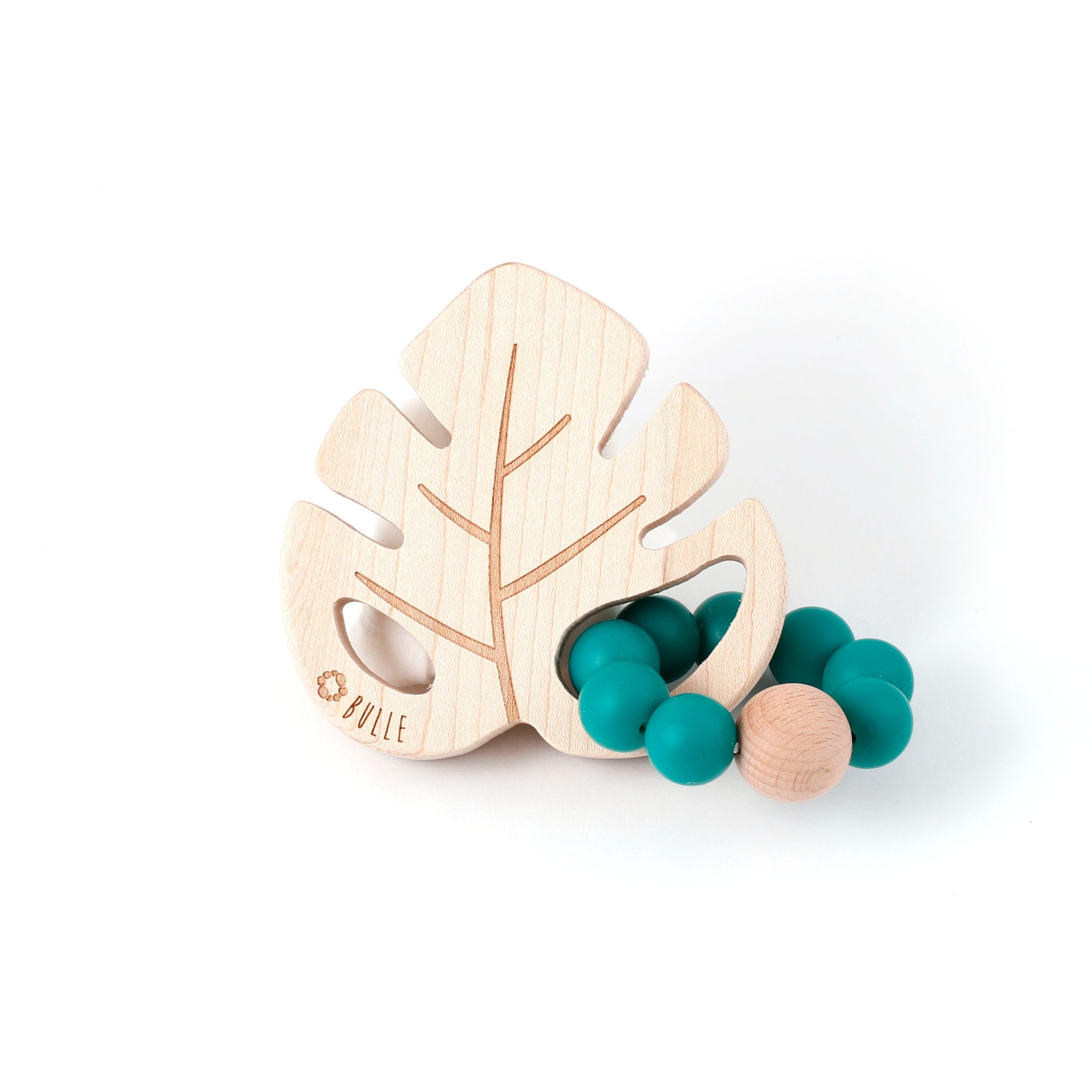 BULLE | Hochet de dentition | Feuille