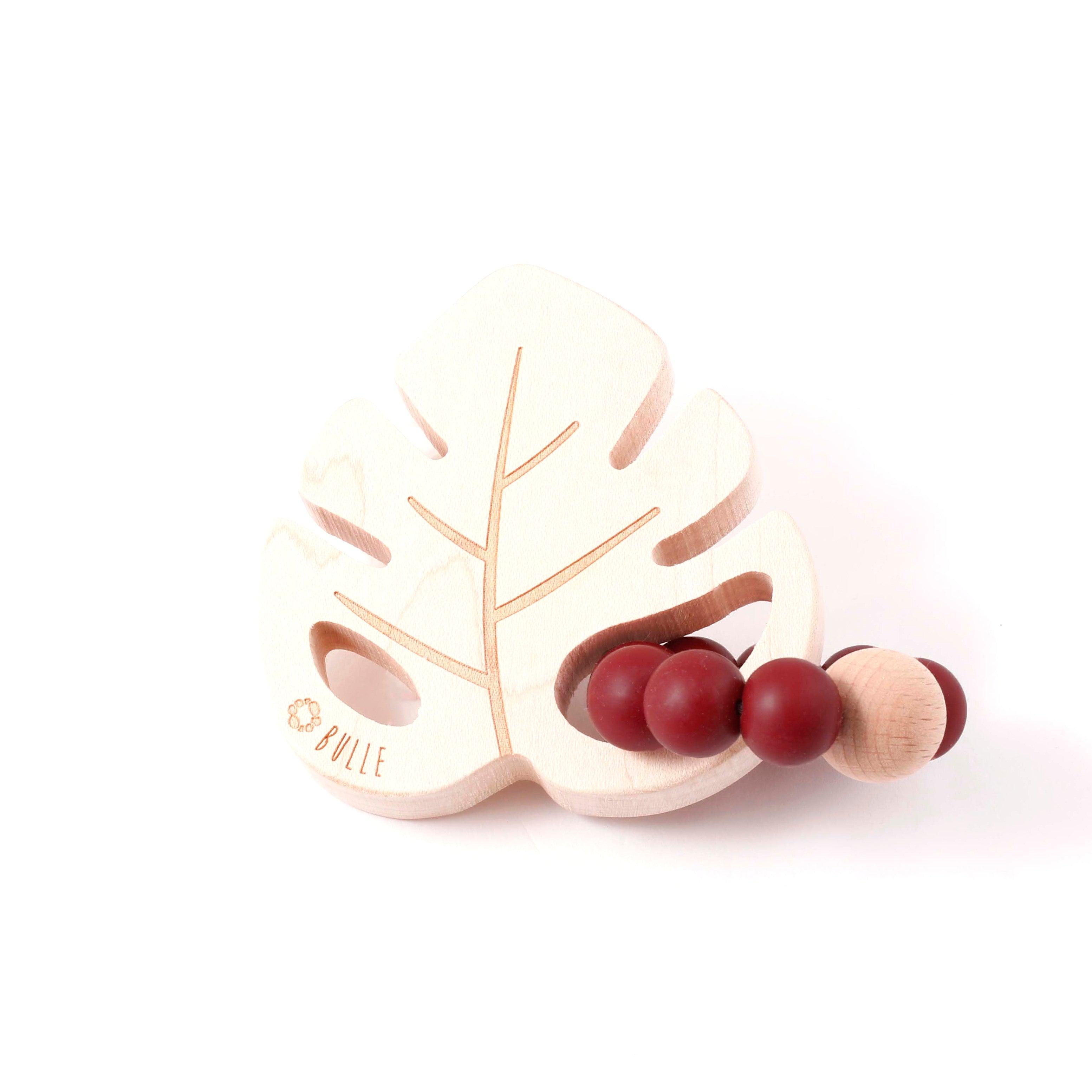 BULLE | Hochet de dentition | Feuille