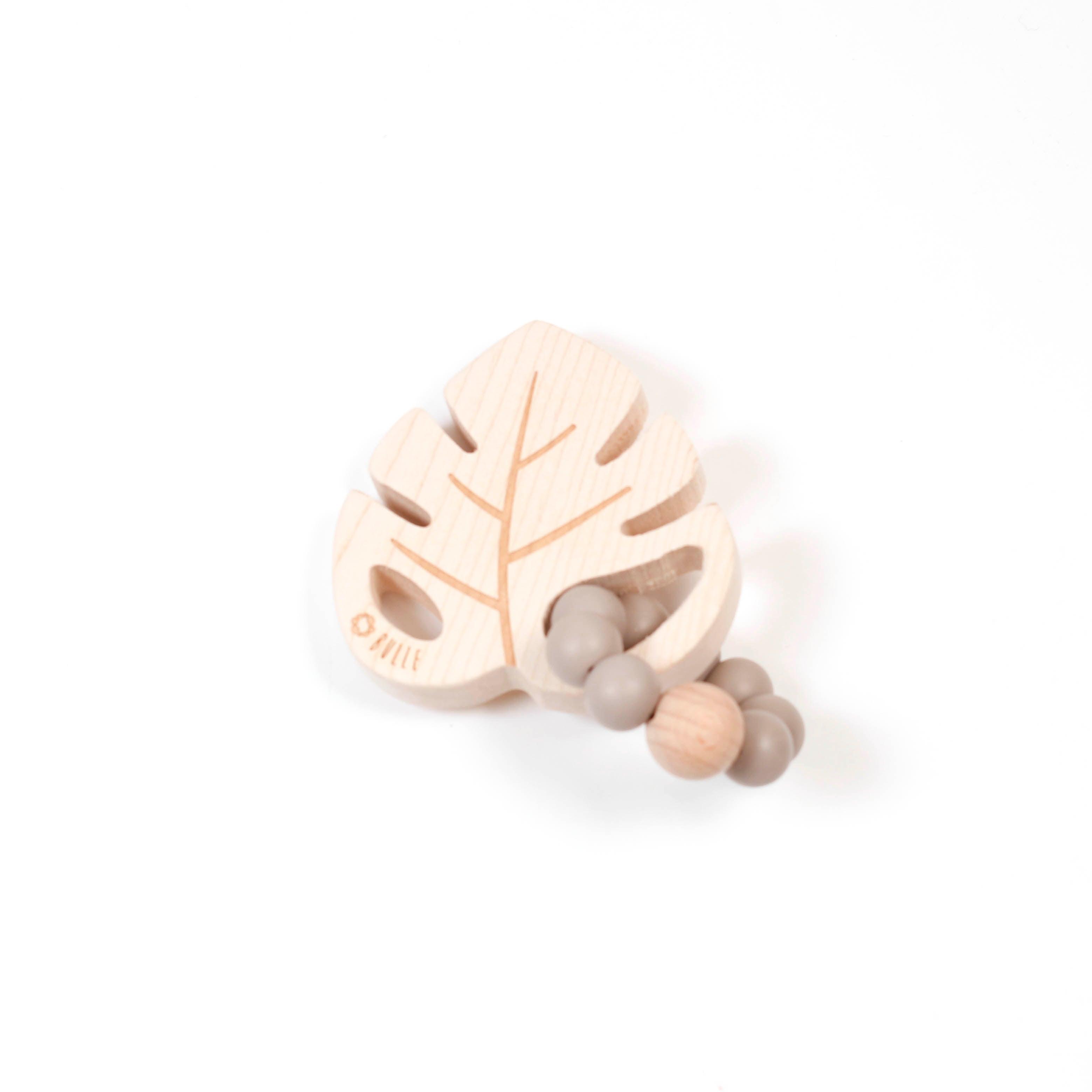 BULLE | Hochet de dentition | Feuille