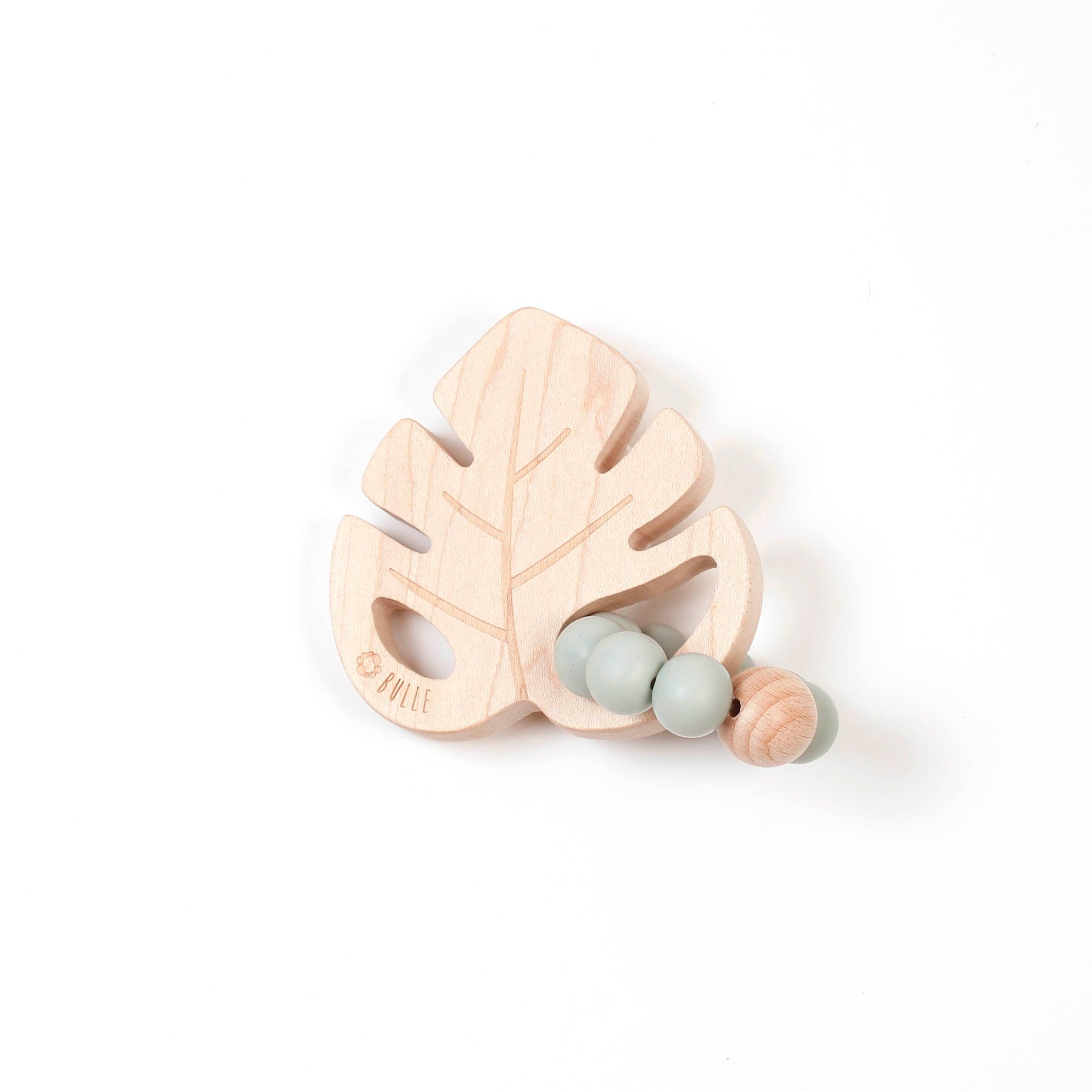 BULLE | Hochet de dentition | Feuille