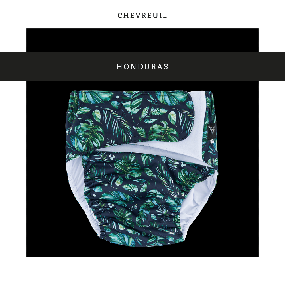 Chevreuil | Couche lavable à poche | taille ENFANT-ADULTE | Honduras