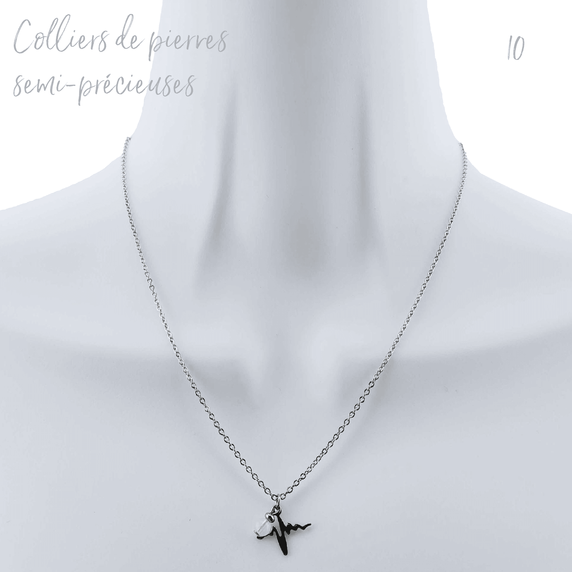 Bijoux Doigts de fée | Collection ''On Sème'' | Colliers de pierres semi-précieuses