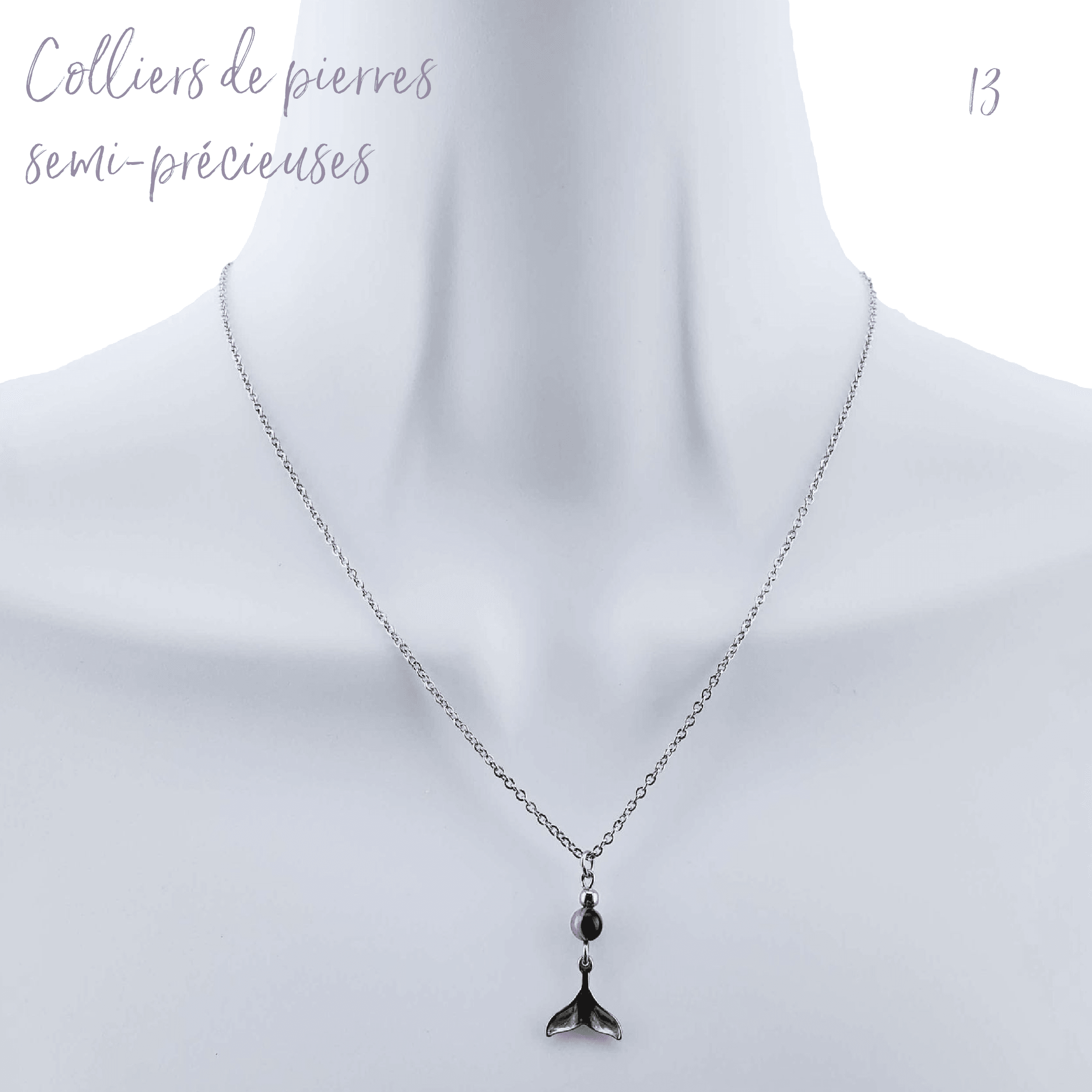 Bijoux Doigts de fée | Collection ''On Sème'' | Colliers de pierres semi-précieuses