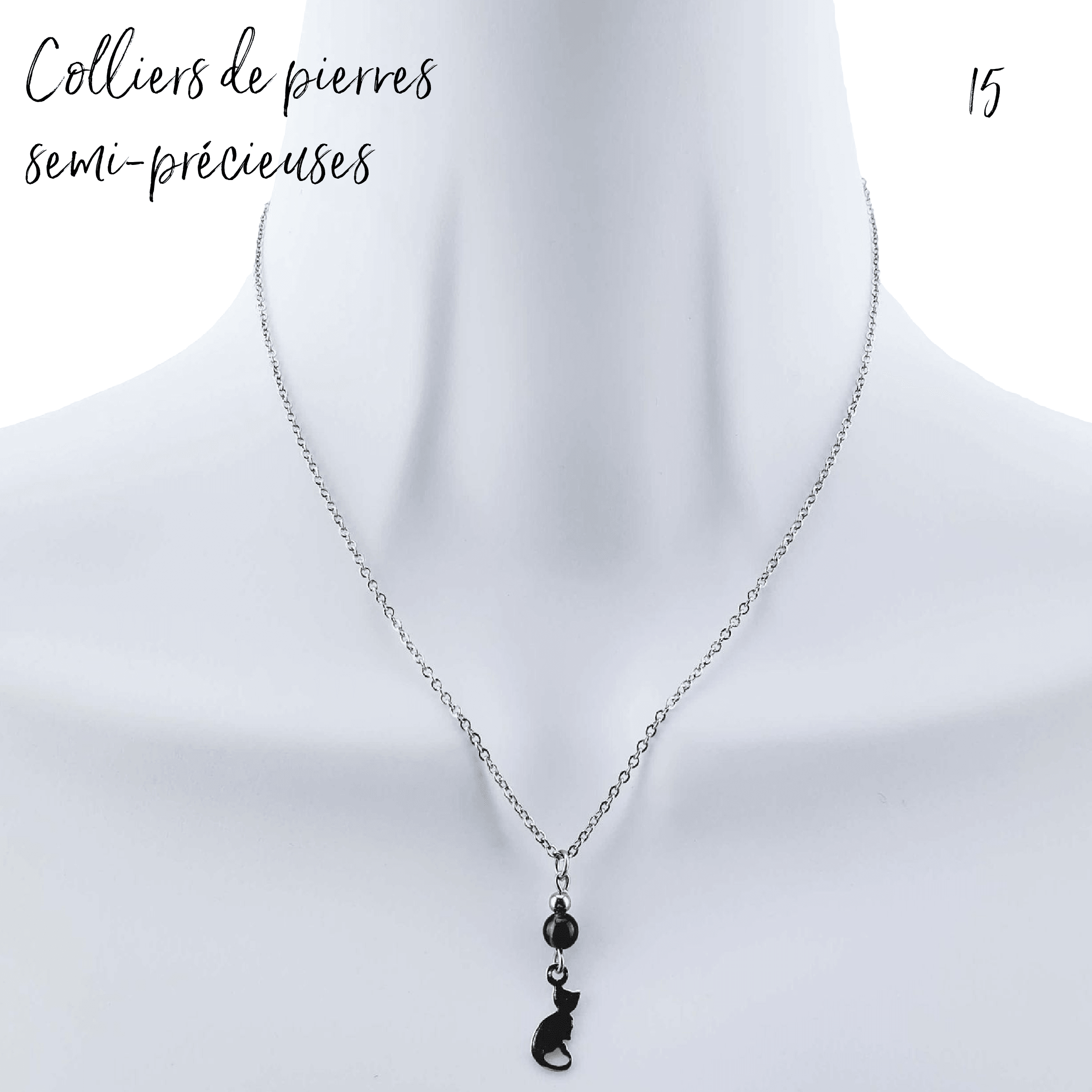 Bijoux Doigts de fée | Collection ''On Sème'' | Colliers de pierres semi-précieuses