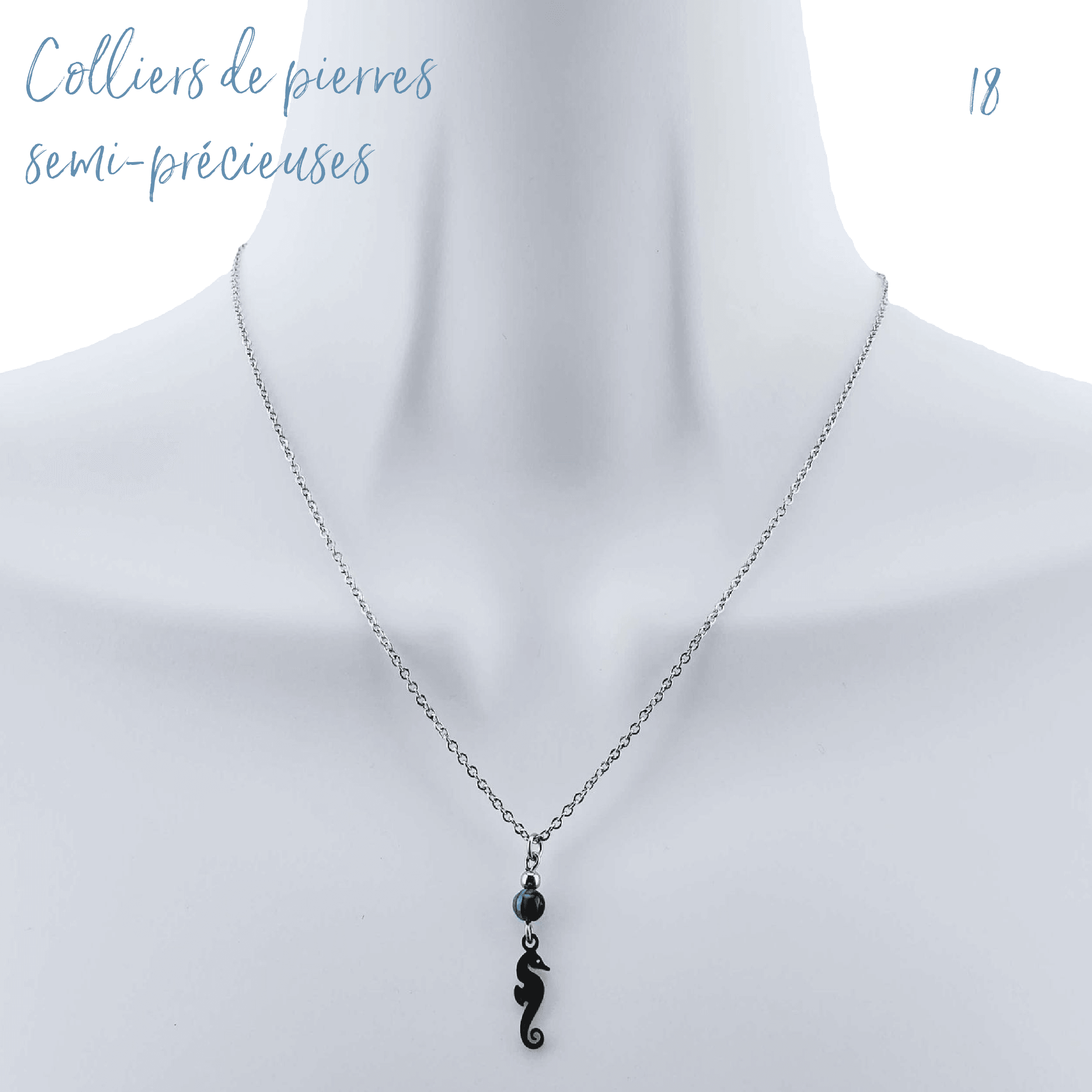 Bijoux Doigts de fée | Collection ''On Sème'' | Colliers de pierres semi-précieuses