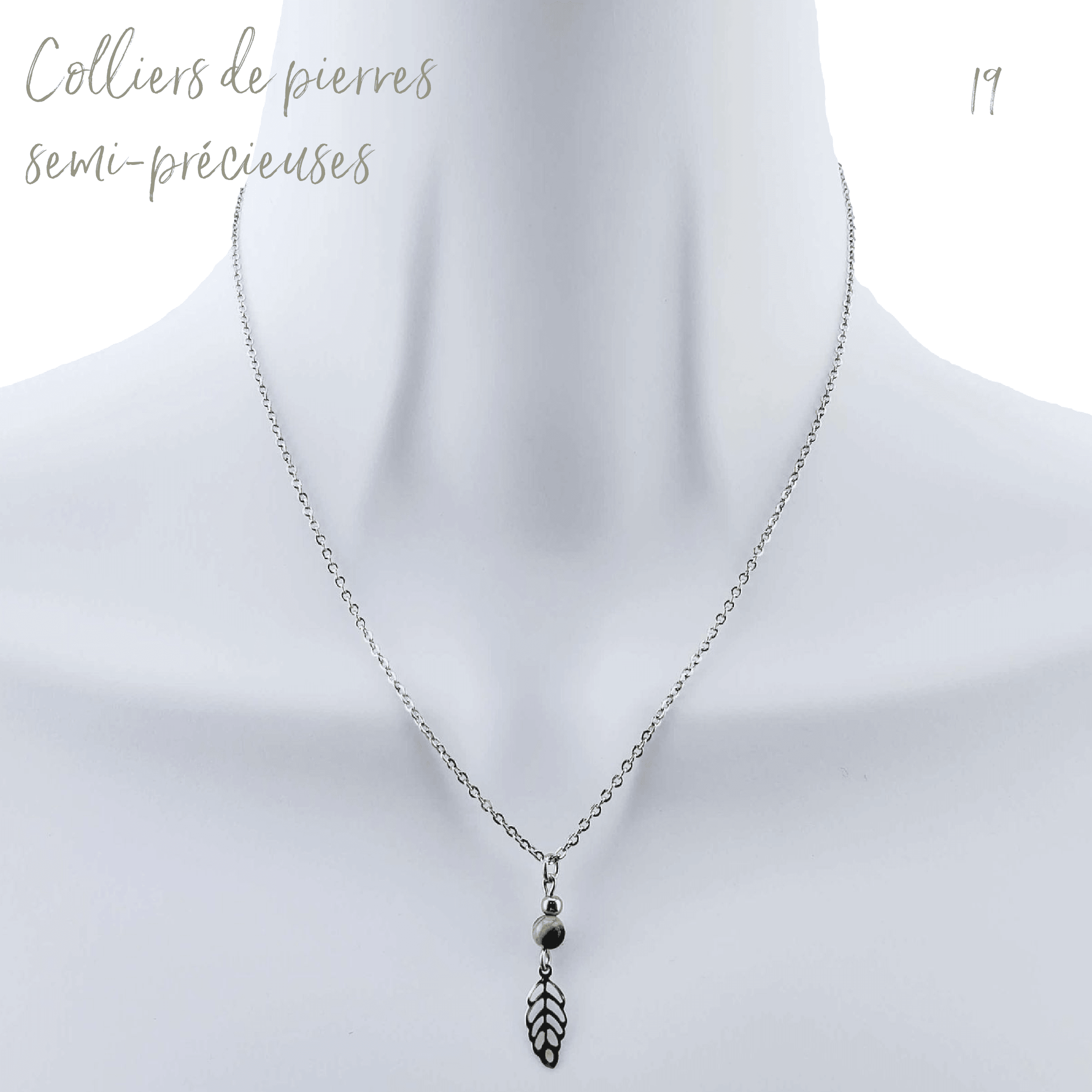 Bijoux Doigts de fée | Collection ''On Sème'' | Colliers de pierres semi-précieuses