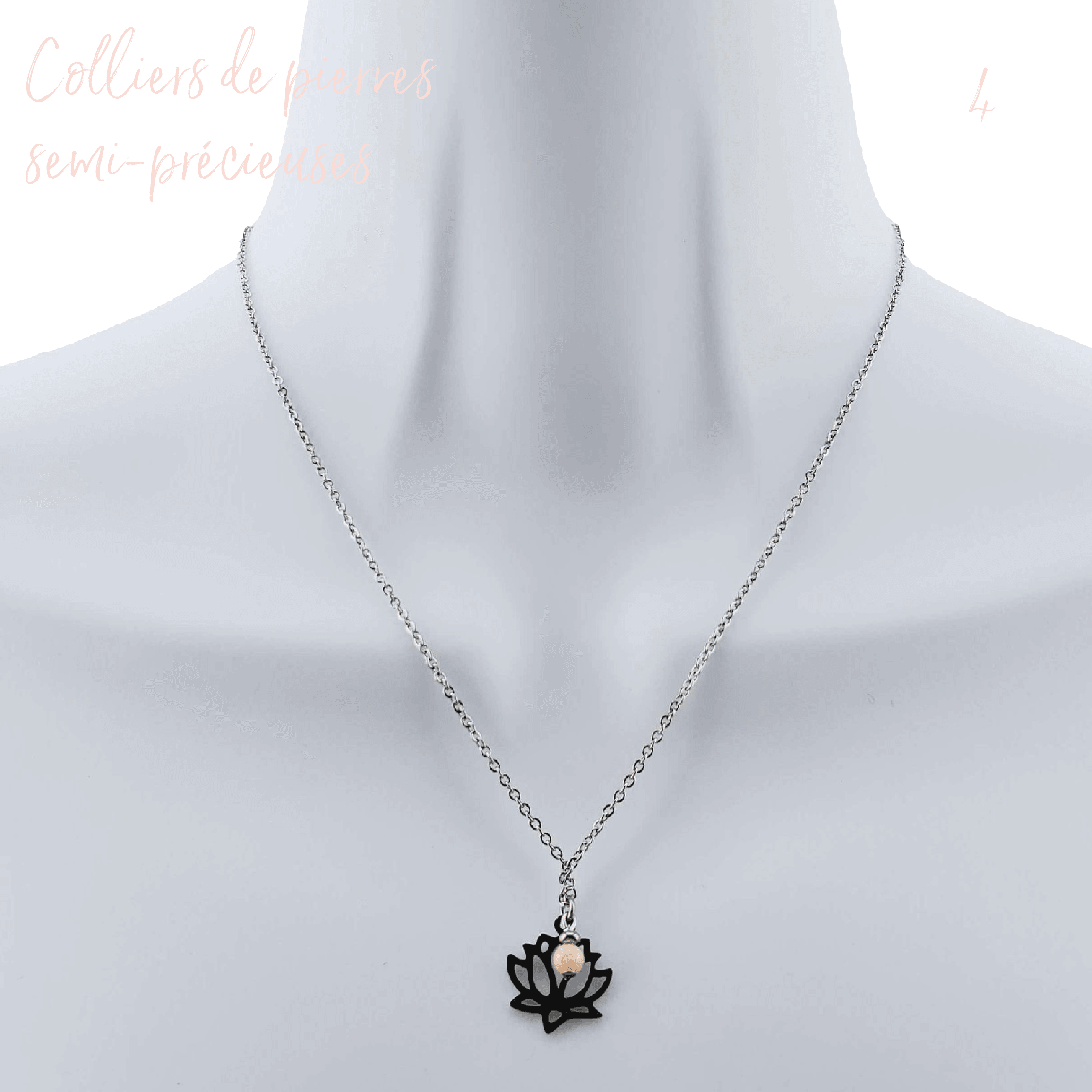 Bijoux Doigts de fée | Collection ''On Sème'' | Colliers de pierres semi-précieuses