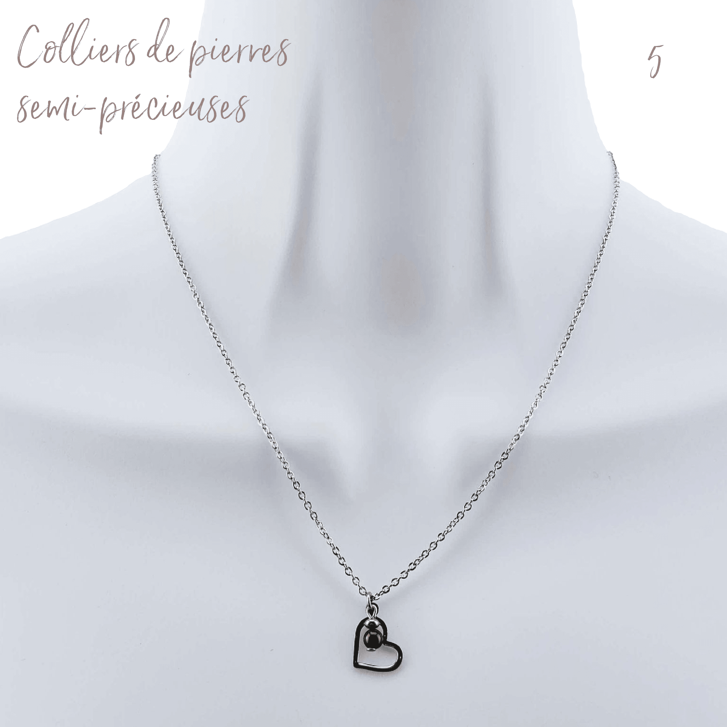 Bijoux Doigts de fée | Collection ''On Sème'' | Colliers de pierres semi-précieuses