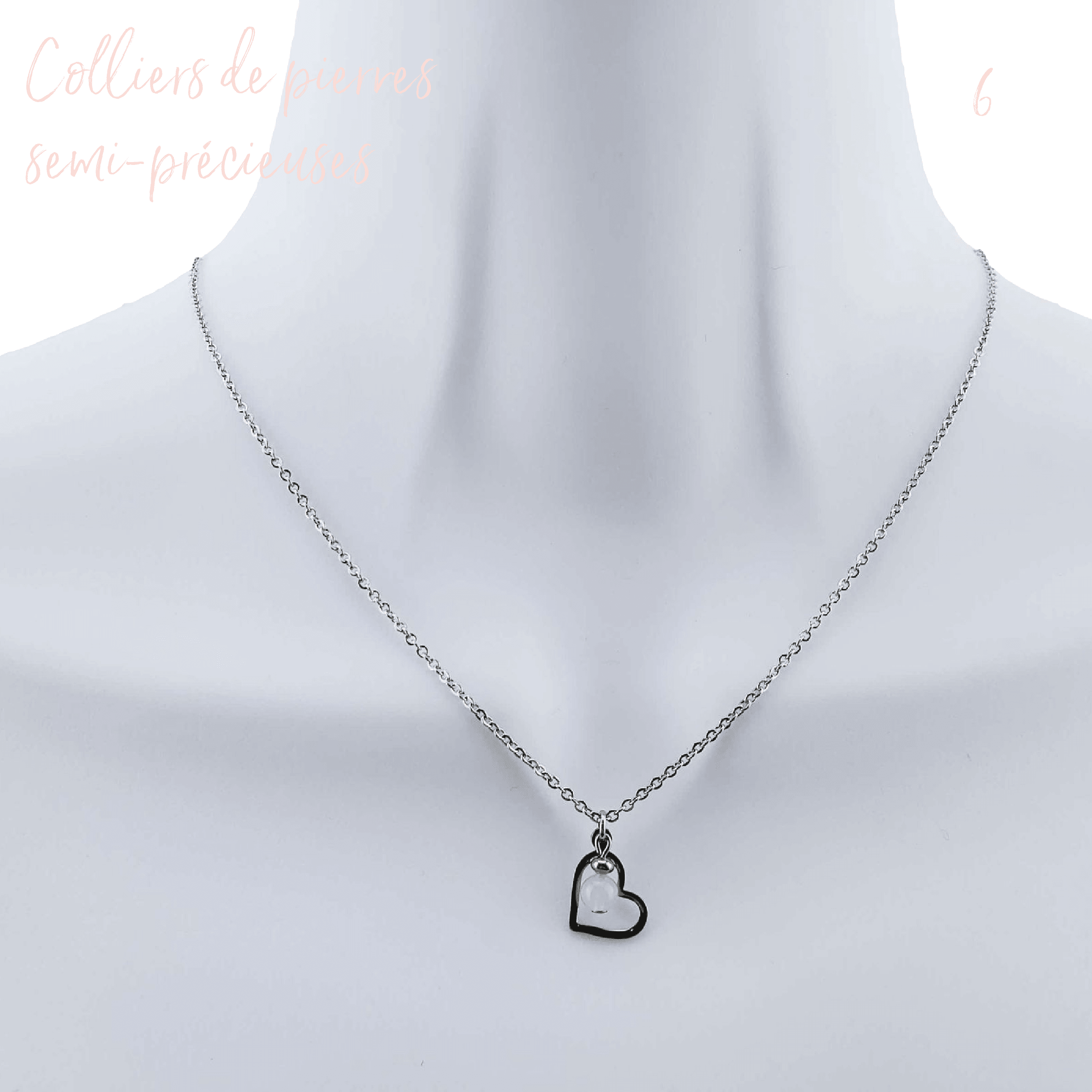 Bijoux Doigts de fée | Collection ''On Sème'' | Colliers de pierres semi-précieuses
