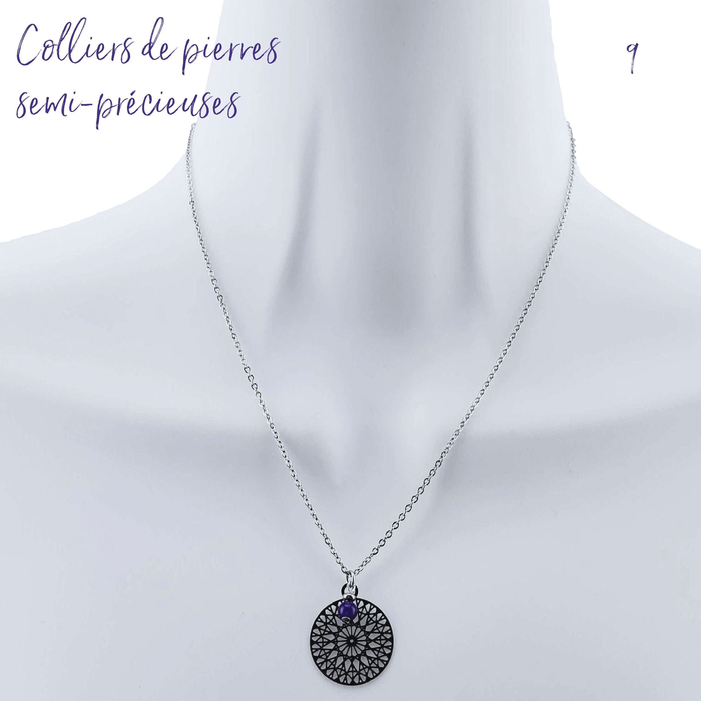 Bijoux Doigts de fée | Collection ''On Sème'' | Colliers de pierres semi-précieuses