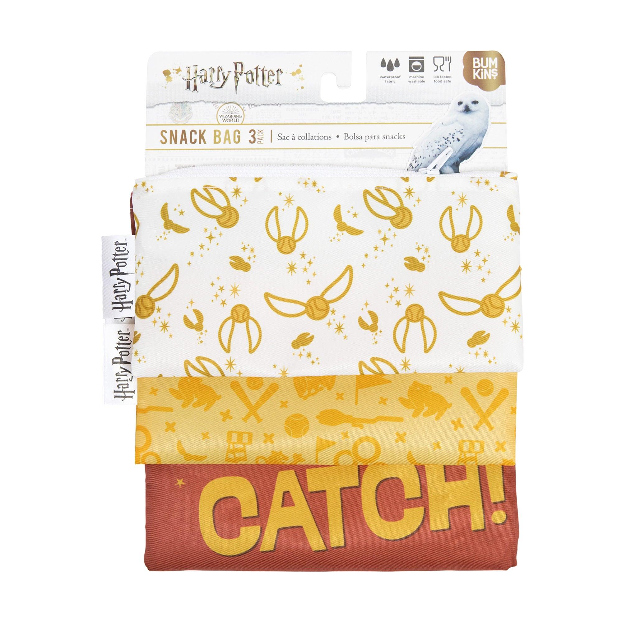 BUMKINS | HARRY POTTER | Sacs à collation (3) | I'M A CATCH!