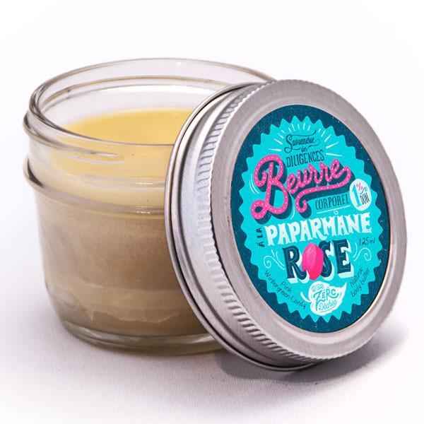 Savonnerie des Diligences | Beurre corporel Paparmane rose