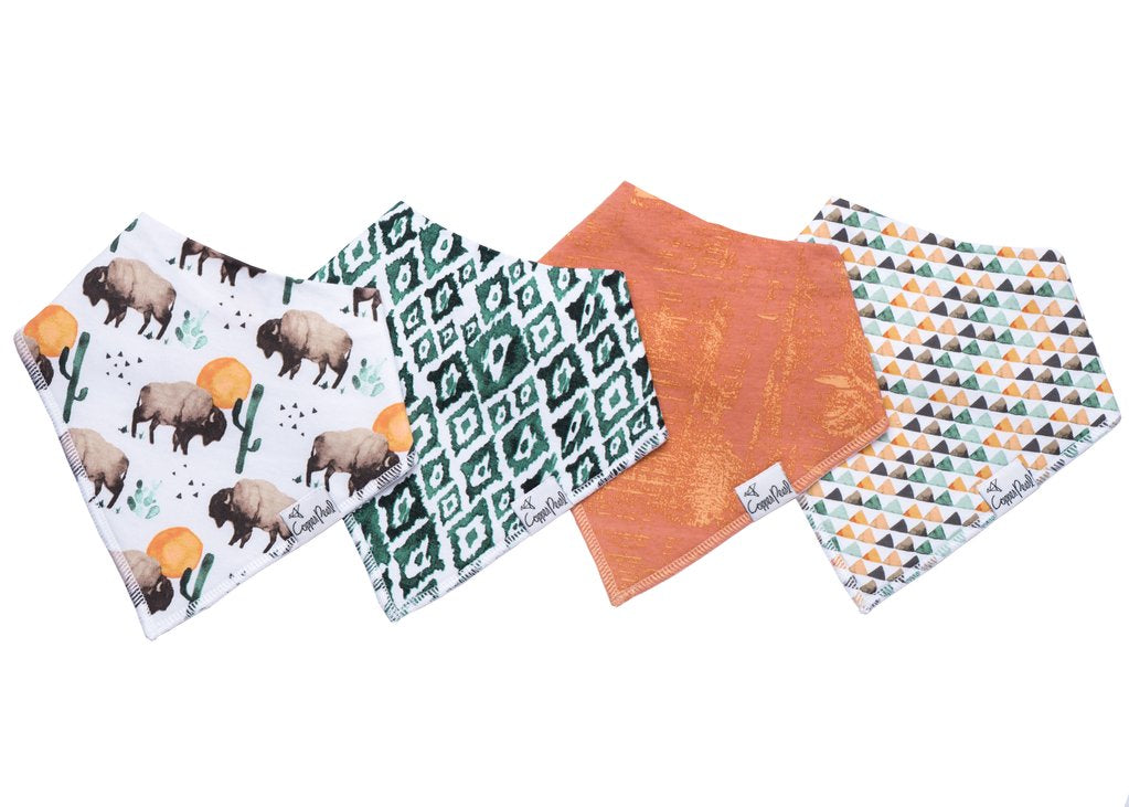 COPPER PEARL | Ensemble de bavoirs | Bison
