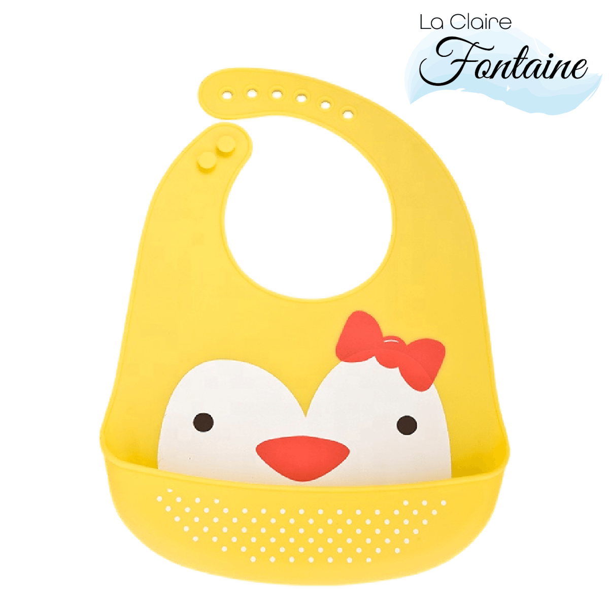 La Claire Fontaine | Bavoir de silicone | Cocotte