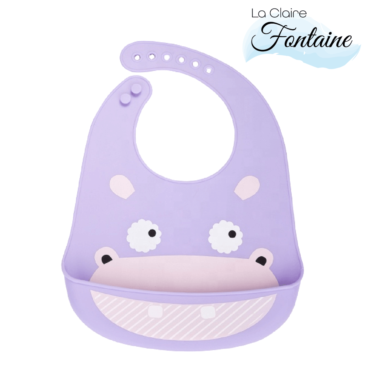 La Claire Fontaine | Bavoir de silicone | Popo