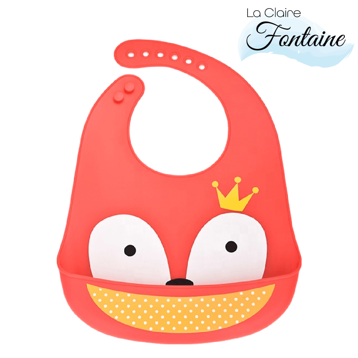 La Claire Fontaine | Bavoir de silicone | Prince