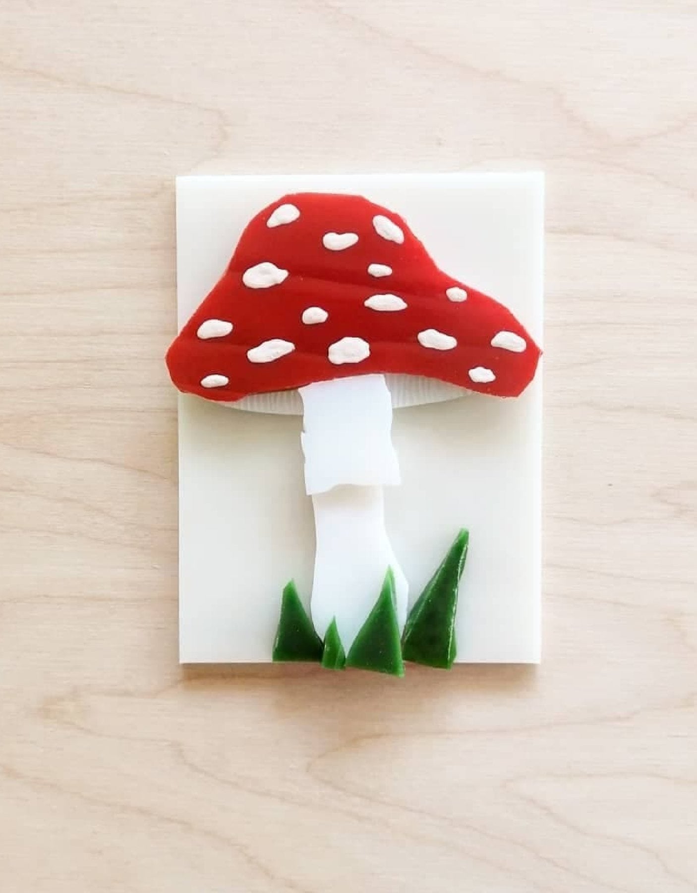 Veille sur toi | Veilleuse | Champignon rouge cardinal