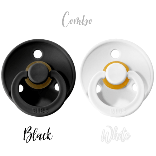 Bibs Original | Suces en caoutchouc naturel | Black & White