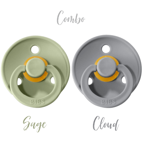 Bibs Original | Suces en caoutchouc naturel | Sage & Cloud
