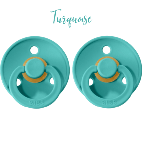 Bibs Original | Suces en caoutchouc naturel | Duo Turquoise