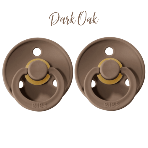 Bibs Original | Suces en caoutchouc naturel | Duo Dark Oak
