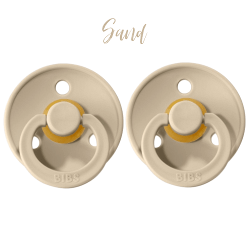 Bibs Original | Suces en caoutchouc naturel | Duo Sand