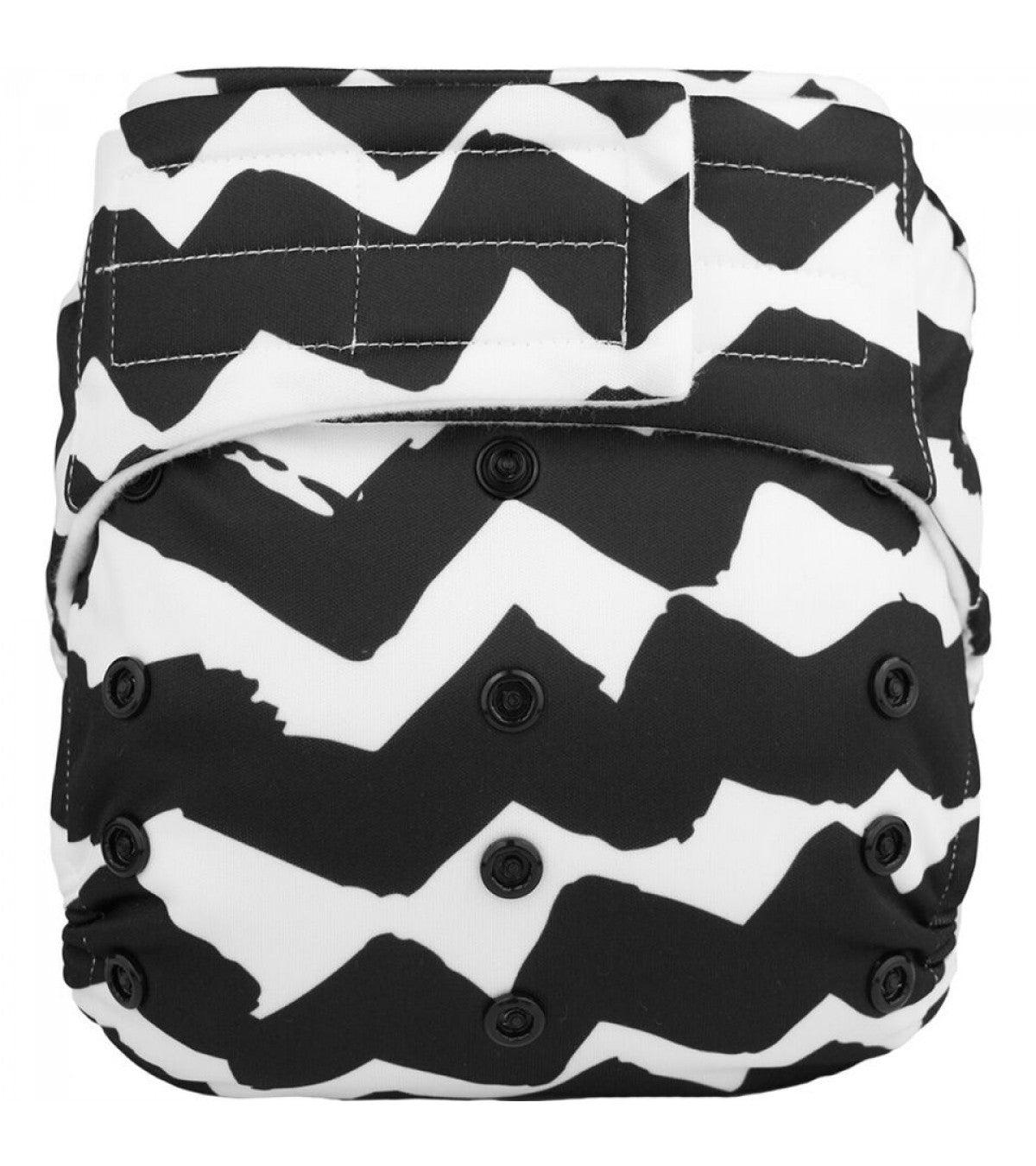 ELF | Couche lavable à poche | taille unique | Chevrons